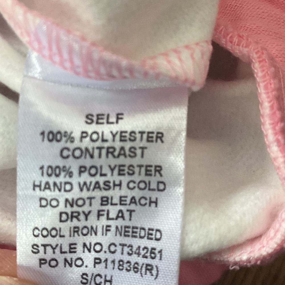 Main Strip Fleece Lined Sweat Shirt. Small NWOT - Picture 7 of 7